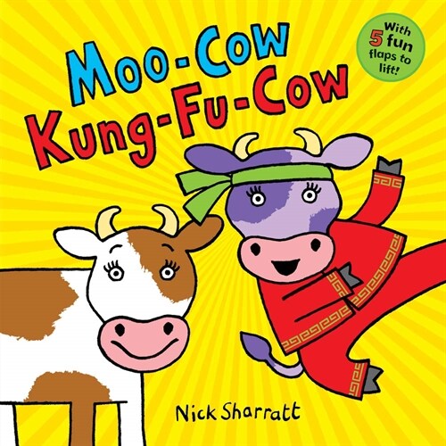 [중고] Moo-Cow Kung-Fu-Cow (Board Book)