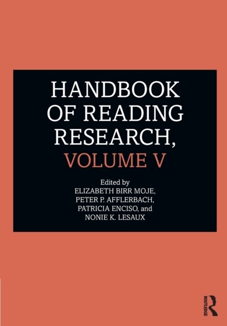 Handbook of Reading Research, Volume V (Paperback, 1)