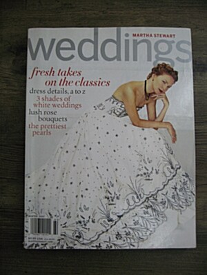 [중고] MARTHA STEWART WEDDINGS - WINTER 2007