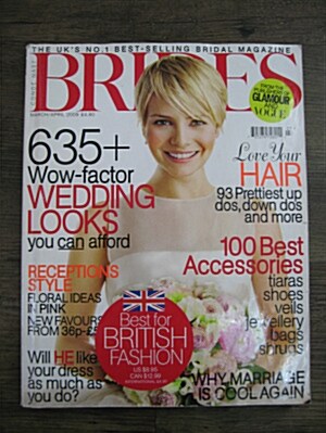 [중고] BRIDES UK - MARCH/APRIL 2009