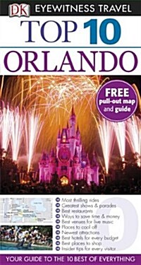 DK Eyewitness Top 10 Travel Guide: Orlando (Paperback)