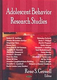 Adolescent Behavior Research Studies (Hardcover, UK)