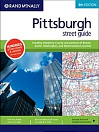 Rand Mcnally Pittsburgh/Allegheny County, Pennsylvania (Paperback, CD-ROM, 8th)