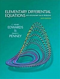 [중고] Elementary Differential Equations with Boundary Value Problems (Hardcover, 6)