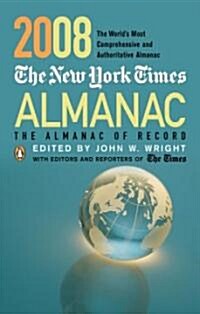 The New York Times Almanac 2008 (Paperback)