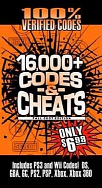 Codes & Cheats Winter 2008 (Paperback)
