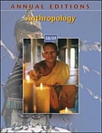Anthropology 08/09 (Paperback, 31th, Annual)
