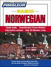 Pimsleur Norwegian Basic Course - Level 1 Lessons 1-10 CD: Learn to Speak and Understand Norwegian with Pimsleur Language Programs [With Free CD Case] (Audio CD, 10, Lessons)
