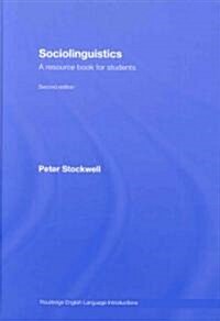 Sociolinguistics : A Resource Book for Students (Hardcover)