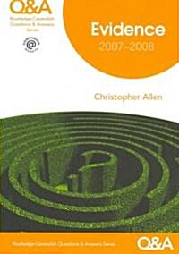 Q & A Evidence 2007-2008 (Paperback, 7th)