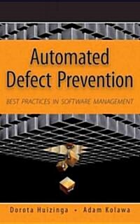 Automated Defect Prevention (Hardcover)