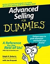 Advanced Selling for Dummies (Paperback)