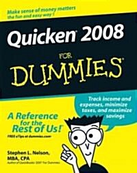 Quicken 2008 for Dummies (Paperback)