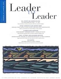 Leader to Leader (Paperback)