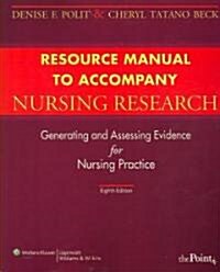 Resource Manual to Accompany Nursing Research (Paperback, CD-ROM, 8th)