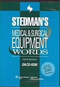 Stedmans Medical & Surgical Equipment Words (CD-ROM, 5th, WIN)