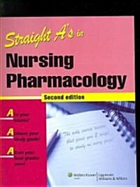 Straight As in Nursing Pharmacology (Paperback, CD-ROM, 2nd)