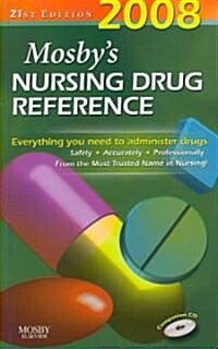 [중고] Mosby‘s 2008 Nursing Drug Reference (Paperback, CD-ROM, 21th)
