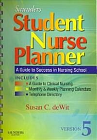 Saunders Student Nurse Planner (Paperback, 5th, Spiral)