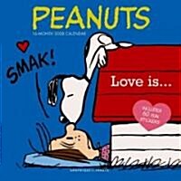Peanuts Love Is... 2008 Calendar (Paperback, 16-Month, Wall)