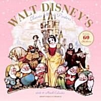 Walt Disneys Classic Movie Posters 2008 Calendar (Paperback, 16-Month, Wall)