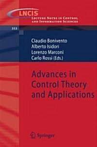 Advances in Control Theory and Applications (Paperback)