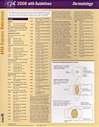 CPT 2008 Express Reference Coding Card Dermatologoy (Cards, 1st, LAM)