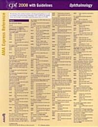 CPT 2008 Express Reference Coding Card Ophthalmology (Cards, LAM)