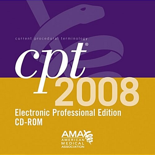 CPT 2008 Electronic (CD-ROM, 1st, Professional)