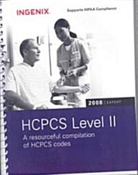 HCPCS 2008 Level II Expert (Paperback, 1st, Spiral)