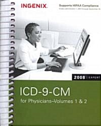 ICD-9-CM 2008 Expert for Physicians (Paperback, 1st, Spiral)