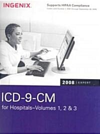 ICD-9-CM 2008 Expert for Hospitals (Paperback, 6th, Spiral)