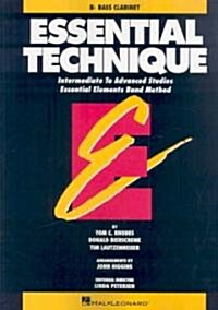 Essential Technique - BB Bass Clarinet Intermediate to Advanced Studies (Book 3 Level) (Paperback)
