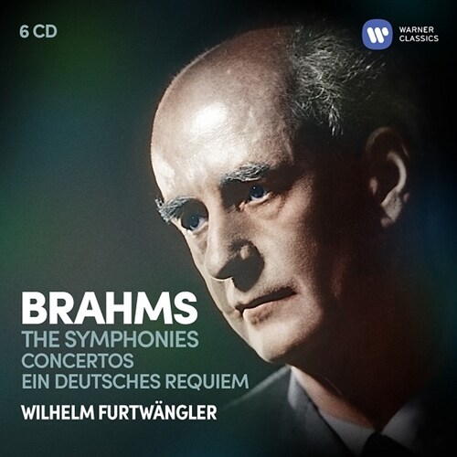 [수입] 브람스 : 교향곡 전곡, 협주곡 & 독일 레퀴엠 [오리지널 커버 6CD]