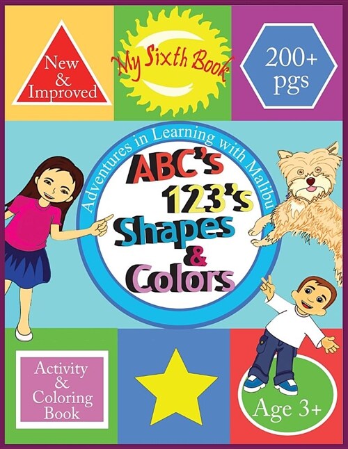 Adventures in Learning with Malibu: Abcs 123s Shapes & Colors Activity & Coloring Book (Paperback)