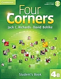 Four Corners Level 4 Students Book B with Self-study CD-ROM and Online Workbook B Pack (Package)