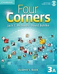 Four Corners Level 3 Students Book A with Self-study CD-ROM and Online Workbook A Pack (Package)