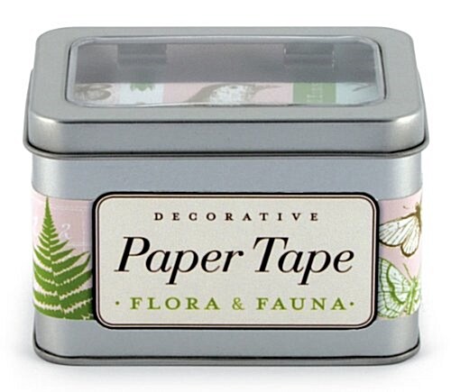 Paper Tape Set of 5 Rolls Flora & Fauna: PT/Ff (Other)