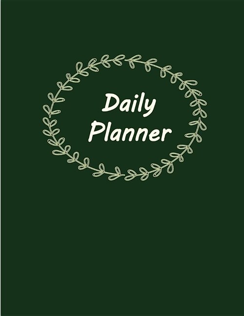 Daily Planner: Daily Goals Notbook / To Do List Notepad for Tracking Activities.- Letter 8.5x11inch 100 Pages (Paperback)