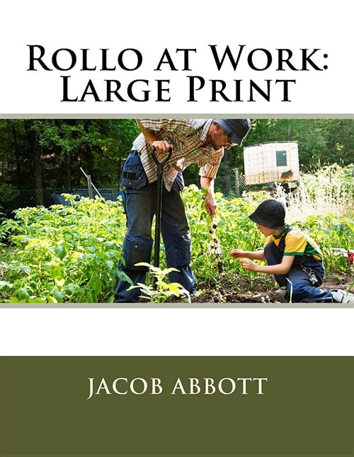 Rollo at Work: Large Print (Paperback)