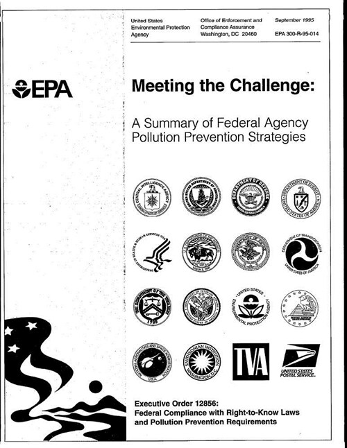 Meeting the Challenge: Summary of Federal Agency Pollution Prevention Strategies (Paperback)