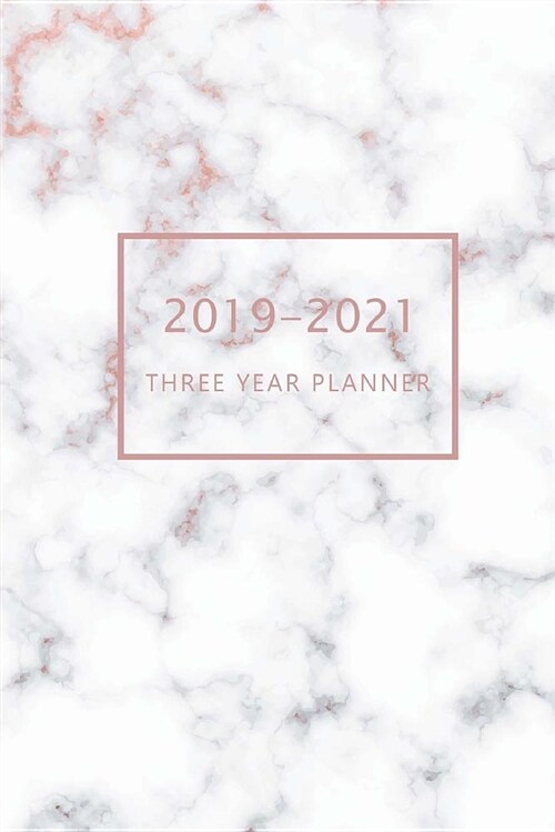 2019-2021 Three Year Planner: 3 Year Planner 2019-202, 36 Months Calendar Agenda, Personal Planner for the Next Three Years, Pocket Planner, Schedul (Paperback)