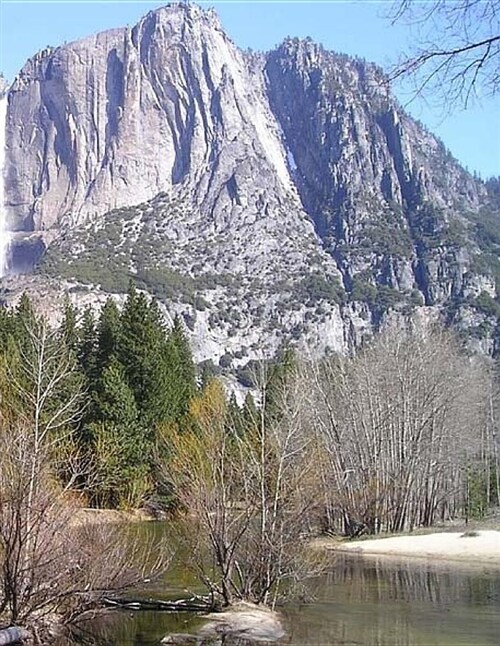 Yosemite National Park Notebook Large Size 8.5 X 11 Ruled 150 Pages Softcover (Paperback)