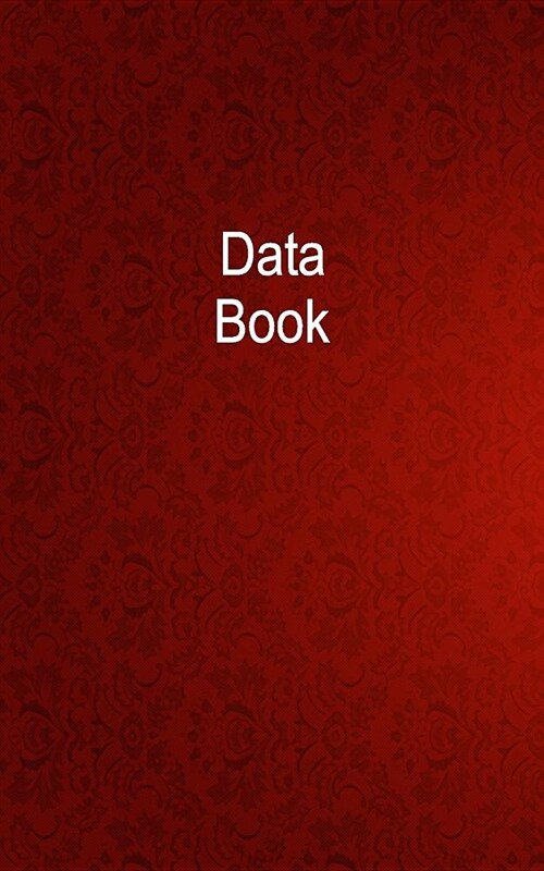 Data Book: 1/4 Inch Lined, Memo Book, 5x8, 108 Pages (Paperback)