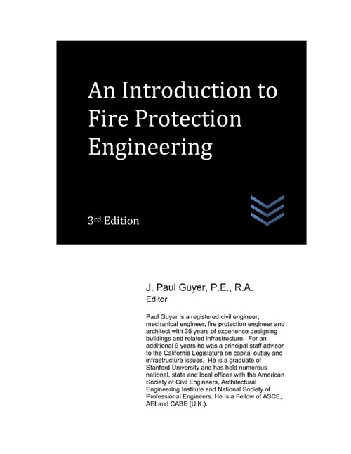 An Introduction to Fire Protection Engineering (Paperback)