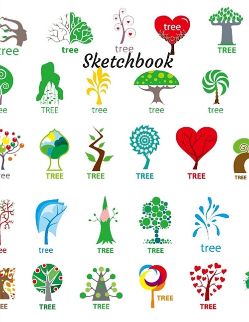 Sketchbook: Cute Nature Sketchbook for Children: 100+ Pages of 8.5 X11 Large Blank Sketch Book for Drawing or Doodling, Sketchpad (Paperback)