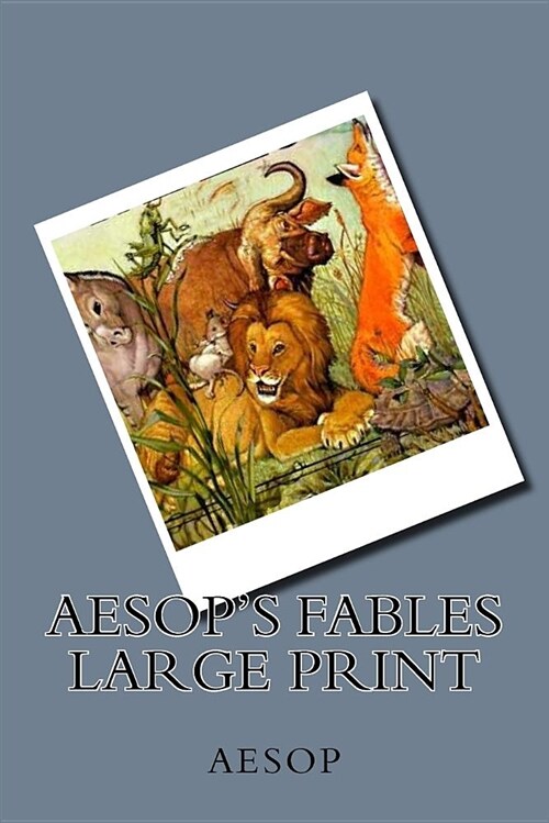 Aesops Fables Large Print (Paperback)