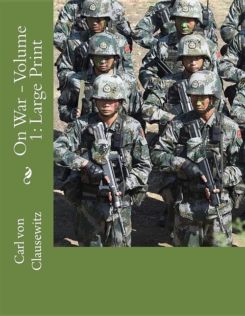 On War - Volume 1: Large Print (Paperback)