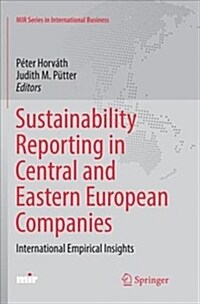 Sustainability Reporting in Central and Eastern European Companies: International Empirical Insights (Paperback, Softcover Repri)