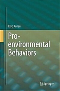 Pro-Environmental Behaviors (Paperback, Softcover Repri)